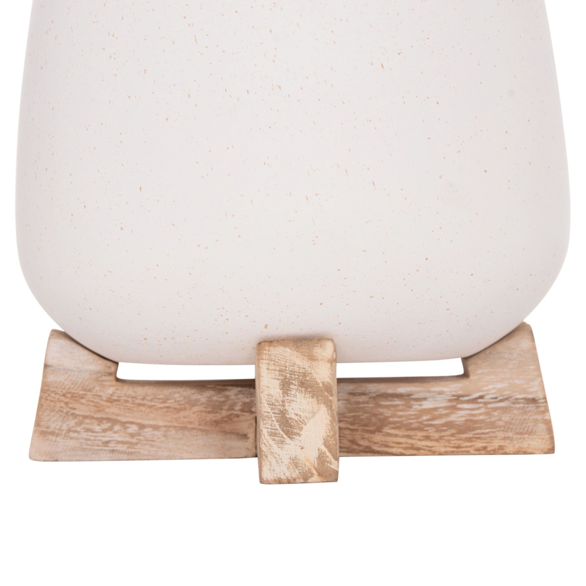 ΓΛΑΣΤΡΑ ΕΣ.ΧΩΡΟΥ FRELLO HM4674.02S ΛΕΥΚΟ FIBER CEMENT--TEAK ΒΑΣΗ 14,5x14,5x16Υεκ.