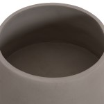 ΓΛΑΣΤΡΑ ΕΣΩΤ.ΧΩΡΟΥ QUAN HM4680.03M FIBER CEMENT ΓΚΡΙ--ΒΑΣΗ TEAK Φ35x50Υεκ