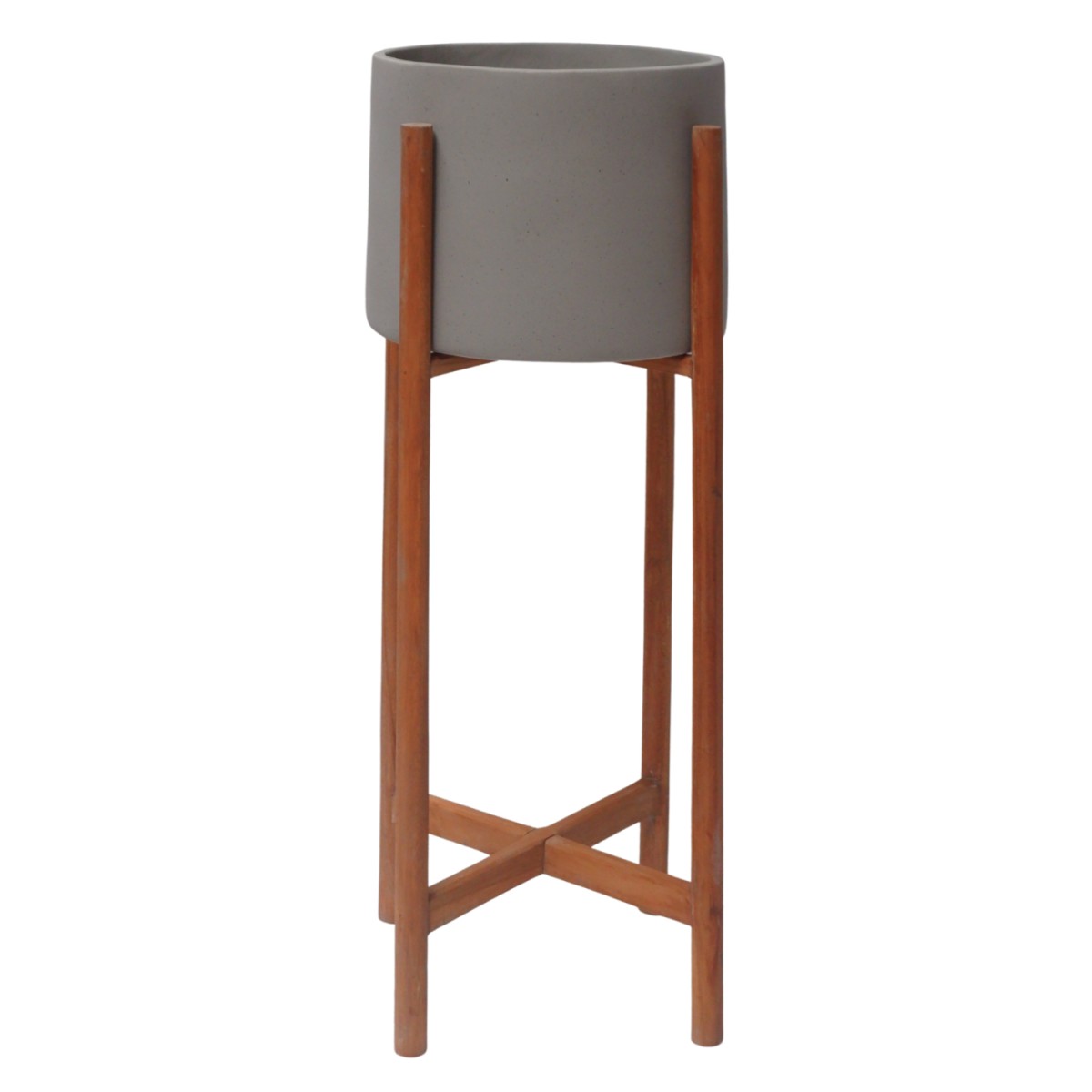 ΓΛΑΣΤΡΑ ΕΣΩΤ.ΧΩΡΟΥ RENTIL HM4684.03L FIBER CEMENT ΧΡΩΜΑ ΓΚΡΙ--ΒΑΣΗ TEAK Φ27x66Υ