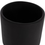 ΣΕΤ 3 ΓΛΑΣΤΡΕΣ ΜΕ TEAK ΒΑΣΕΙΣ TANTI HM4685.01 FIBER CEMENT ΣΕ ΜΑΥΡΟ ΧΡΩΜΑ