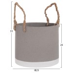 ΓΛΑΣΤΡΑ ΕΣ. ΧΩΡΟΥ ΣΕΙΡΑ TRYLL HM4690S FIBER CEMENT ΓΚΡΙ & ΣΧΟΙΝΙ Φ23x20Υεκ.