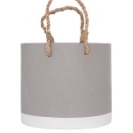 ΓΛΑΣΤΡΑ ΕΣ. ΧΩΡΟΥ ΣΕΙΡΑ TRYLL HM4690S FIBER CEMENT ΓΚΡΙ & ΣΧΟΙΝΙ Φ23x20Υεκ.