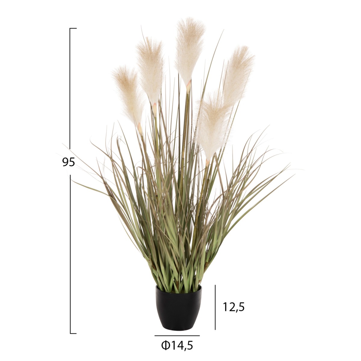 ΔΙΑΚΟΣΜΗΤΙΚΟ ΣΥΝΘΕΤΙΚΟ ΦΥΤΟ ΗΜ4014 GRASS + ΦΤΕΡΑ ΣΕ ΓΛΑΣΤΡΑ Φ14,5x12,5-95Yεκ. ΔΙΑΚΟΣΜΗΤΙΚΟ ΣΥΝΘΕΤΙΚΟ ΦΥΤΟ ΗΜ4014 GRASS + ΦΤΕΡΑ ΣΕ ΓΛΑΣΤΡΑ Φ14,5x12,5-95Yεκ.