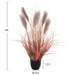 ΔΙΑΚΟΣΜΗΤΙΚΟ ΣΥΝΘΕΤΙΚΟ ΦΥΤΟ ΣΕ ΓΛΑΣΤΡΑ GRASS+FEATHER Φ14,5x12,5-86Υ εκ. HM4015 ΔΙΑΚΟΣΜΗΤΙΚΟ ΣΥΝΘΕΤΙΚΟ ΦΥΤΟ ΣΕ ΓΛΑΣΤΡΑ GRASS+FEATHER Φ14,5x12,5-86Υ εκ. HM4015
