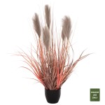 ΔΙΑΚΟΣΜΗΤΙΚΟ ΣΥΝΘΕΤΙΚΟ ΦΥΤΟ ΣΕ ΓΛΑΣΤΡΑ GRASS+FEATHER Φ14,5x12,5-86Υ εκ. HM4015 ΔΙΑΚΟΣΜΗΤΙΚΟ ΣΥΝΘΕΤΙΚΟ ΦΥΤΟ ΣΕ ΓΛΑΣΤΡΑ GRASS+FEATHER Φ14,5x12,5-86Υ εκ. HM4015