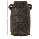 ΔΙΑΚΟΣΜΗΤΙΚA ΒΑΖA ΑΠΟ TERRACOTTA ΓΚΡΙ HM7710 ΔΙΑΚΟΣΜΗΤΙΚA ΒΑΖA ΑΠΟ TERRACOTTA ΓΚΡΙ HM7710