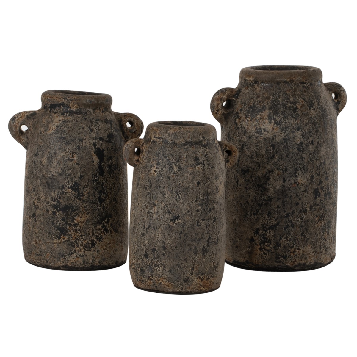 ΔΙΑΚΟΣΜΗΤΙΚA ΒΑΖA ΑΠΟ TERRACOTTA ΓΚΡΙ HM7710 ΔΙΑΚΟΣΜΗΤΙΚA ΒΑΖA ΑΠΟ TERRACOTTA ΓΚΡΙ HM7710