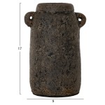 ΔΙΑΚΟΣΜΗΤΙΚA ΒΑΖA ΑΠΟ TERRACOTTA ΓΚΡΙ HM7710 ΔΙΑΚΟΣΜΗΤΙΚA ΒΑΖA ΑΠΟ TERRACOTTA ΓΚΡΙ HM7710