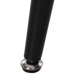 ΤΡΑΠΕΖΙ RAVEN HM9854.01 ΚΕΡΑΜΙΚΟ TOP ΜΑΤ ΛΕΥΚΟ ΜΑΡΜΑΡΟ-ΜΑΥΡΟ ΜΕΤΑΛΛΟ 120x70x73Υεκ.