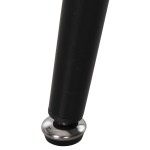 ΤΡΑΠΕΖΙ RAVEN HM9854.02 ΚΕΡΑΜΙΚΟ TOP ΜΑΥΡΟ ΜΑΡΜΑΡΟ-ΜΑΥΡΟ ΜΕΤΑΛΛΟ 120x70x73Υεκ.