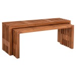 ΤΡΑΠΕΖΙΑ ΣΑΛΟΝΙΟΥ ΣΕΤ 2ΤΜΧ NYA HM9828 ΜΑΣΙΦ ΞΥΛΟ TEAK ΣΕ ΦΥΣΙΚΟ 110x30x46Υεκ. ΤΡΑΠΕΖΙΑ ΣΑΛΟΝΙΟΥ ΣΕΤ 2ΤΜΧ NYA HM9828 ΜΑΣΙΦ ΞΥΛΟ TEAK ΣΕ ΦΥΣΙΚΟ 110x30x46Υεκ.
