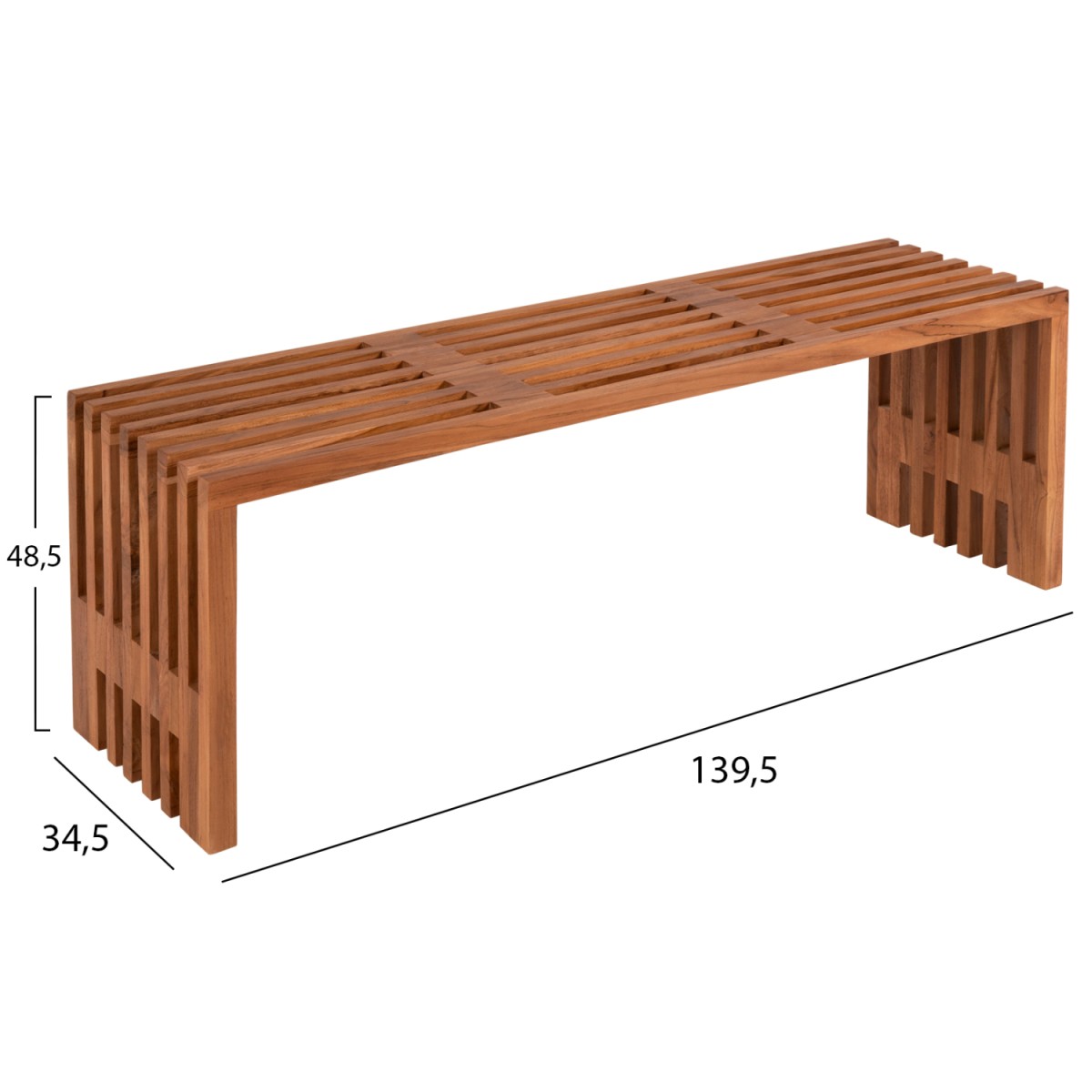 ΠΑΓΚΑΚΙ NYA HM9829 ΜΑΣΙΦ ΞΥΛΟ TEAK ΣΕ ΦΥΣΙΚΟ 139,5x34,5x48,5Υεκ. ΠΑΓΚΑΚΙ NYA HM9829 ΜΑΣΙΦ ΞΥΛΟ TEAK ΣΕ ΦΥΣΙΚΟ 139,5x34,5x48,5Υεκ.