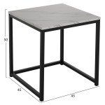 ΖΙΓΚΟΝ GRELAY 2 ΤΕΜ MDF ΟΨΗ ΜΑΡΜΑΡΟΥ & ΜΕΤΑΛΛΟ HM8762.12 45Χ45Χ50εκ. & 37Χ37Χ43 εκ. ΖΙΓΚΟΝ GRELAY 2 ΤΕΜ MDF ΟΨΗ ΜΑΡΜΑΡΟΥ & ΜΕΤΑΛΛΟ HM8762.12 45Χ45Χ50εκ. & 37Χ37Χ43 εκ.