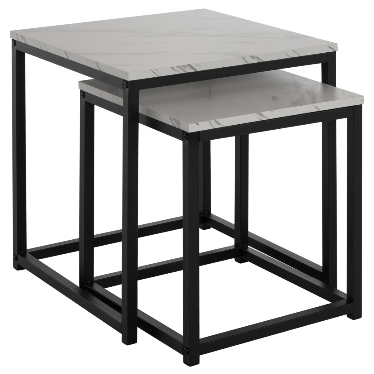 ΖΙΓΚΟΝ GRELAY 2 ΤΕΜ MDF ΟΨΗ ΜΑΡΜΑΡΟΥ & ΜΕΤΑΛΛΟ HM8762.12 45Χ45Χ50εκ. & 37Χ37Χ43 εκ. ΖΙΓΚΟΝ GRELAY 2 ΤΕΜ MDF ΟΨΗ ΜΑΡΜΑΡΟΥ & ΜΕΤΑΛΛΟ HM8762.12 45Χ45Χ50εκ. & 37Χ37Χ43 εκ.
