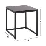 ΖΙΓΚΟΝ GRELAY 2 ΤΕΜ MDF ΟΨΗ ΜΑΡΜΑΡΟΥ & ΜΕΤΑΛΛΟ HM8762.13 45Χ45Χ50εκ. & 37Χ37Χ43 εκ. ΖΙΓΚΟΝ GRELAY 2 ΤΕΜ MDF ΟΨΗ ΜΑΡΜΑΡΟΥ & ΜΕΤΑΛΛΟ HM8762.13 45Χ45Χ50εκ. & 37Χ37Χ43 εκ.