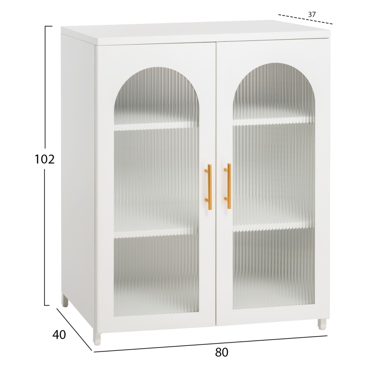 ΜΕΤΑΛΛΙΚΟ ΝΤΟΥΛΑΠΙ ΒΙΤΡΙΝΑ CARIL HM9571.02 ΛΕΥΚΟ 80x37-40x102Yεκ. ΜΕΤΑΛΛΙΚΟ ΝΤΟΥΛΑΠΙ ΒΙΤΡΙΝΑ CARIL HM9571.02 ΛΕΥΚΟ 80x37-40x102Yεκ.