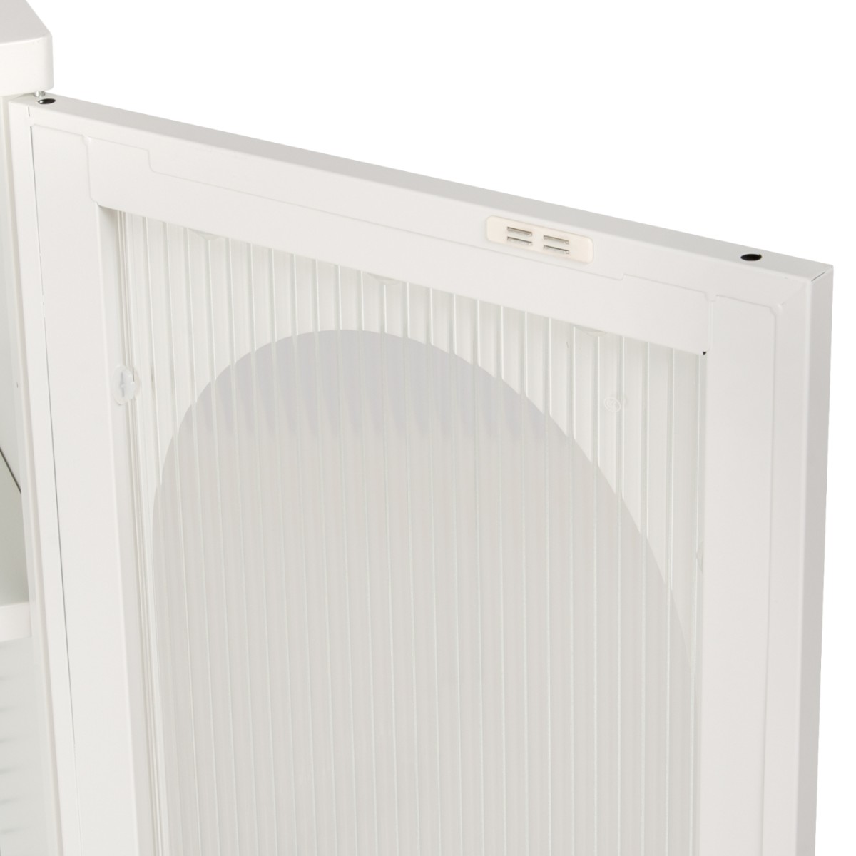 ΜΕΤΑΛΛΙΚΟ ΝΤΟΥΛΑΠΙ ΒΙΤΡΙΝΑ CARIL HM9571.02 ΛΕΥΚΟ 80x37-40x102Yεκ. ΜΕΤΑΛΛΙΚΟ ΝΤΟΥΛΑΠΙ ΒΙΤΡΙΝΑ CARIL HM9571.02 ΛΕΥΚΟ 80x37-40x102Yεκ.