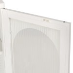 ΜΕΤΑΛΛΙΚΟ ΝΤΟΥΛΑΠΙ ΒΙΤΡΙΝΑ CARIL HM9571.02 ΛΕΥΚΟ 80x37-40x102Yεκ. ΜΕΤΑΛΛΙΚΟ ΝΤΟΥΛΑΠΙ ΒΙΤΡΙΝΑ CARIL HM9571.02 ΛΕΥΚΟ 80x37-40x102Yεκ.