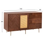 ΜΠΟΥΦΕΣ MEEN HM9735 MDF ΜΕ ΦΥΣΙΚΟ ΚΑΠΛΑΜΑ ΚΑΡΥΔΙΑΣ-ΧΡΥΣΑ ΜΕΤΑΛΛΙΚΑ ΠΟΔΙΑ 150x40x80Υεκ ΜΠΟΥΦΕΣ MEEN HM9735 MDF ΜΕ ΦΥΣΙΚΟ ΚΑΠΛΑΜΑ ΚΑΡΥΔΙΑΣ-ΧΡΥΣΑ ΜΕΤΑΛΛΙΚΑ ΠΟΔΙΑ 150x40x80Υεκ