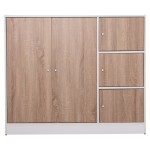 ΝΤΟΥΛΑΠΙ ΜΕ 4 ΑΠΟΘ.ΧΩΡΟΥΣ MATIN HM2480.01 SONAMA OAK-ΛΕΥΚΗ ΜΕΛΑΜΙΝΗ 117x39,5x99,5Υεκ ΝΤΟΥΛΑΠΙ ΜΕ 4 ΑΠΟΘ.ΧΩΡΟΥΣ MATIN HM2480.01 SONAMA OAK-ΛΕΥΚΗ ΜΕΛΑΜΙΝΗ 117x39,5x99,5Υεκ
