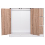 ΝΤΟΥΛΑΠΙ ΜΕ 4 ΑΠΟΘ.ΧΩΡΟΥΣ MATIN HM2480.01 SONAMA OAK-ΛΕΥΚΗ ΜΕΛΑΜΙΝΗ 117x39,5x99,5Υεκ ΝΤΟΥΛΑΠΙ ΜΕ 4 ΑΠΟΘ.ΧΩΡΟΥΣ MATIN HM2480.01 SONAMA OAK-ΛΕΥΚΗ ΜΕΛΑΜΙΝΗ 117x39,5x99,5Υεκ