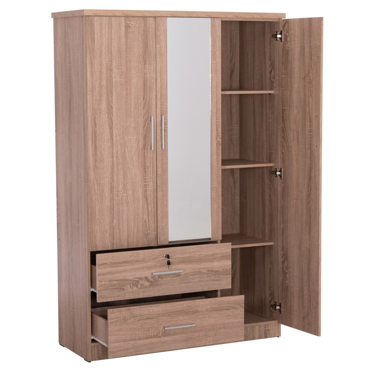 ΝΤΟΥΛΑΠΑ ΜΕ ΚΑΘΡΕΦΤΗ & ΣΥΡΤΑΡΙΑ JARRY HM2485.11 SONAMA OAK ΜΕΛΑΜΙΝΗ 119x48x183Υεκ ΝΤΟΥΛΑΠΑ ΜΕ ΚΑΘΡΕΦΤΗ & ΣΥΡΤΑΡΙΑ JARRY HM2485.11 SONAMA OAK ΜΕΛΑΜΙΝΗ 119x48x183Υεκ