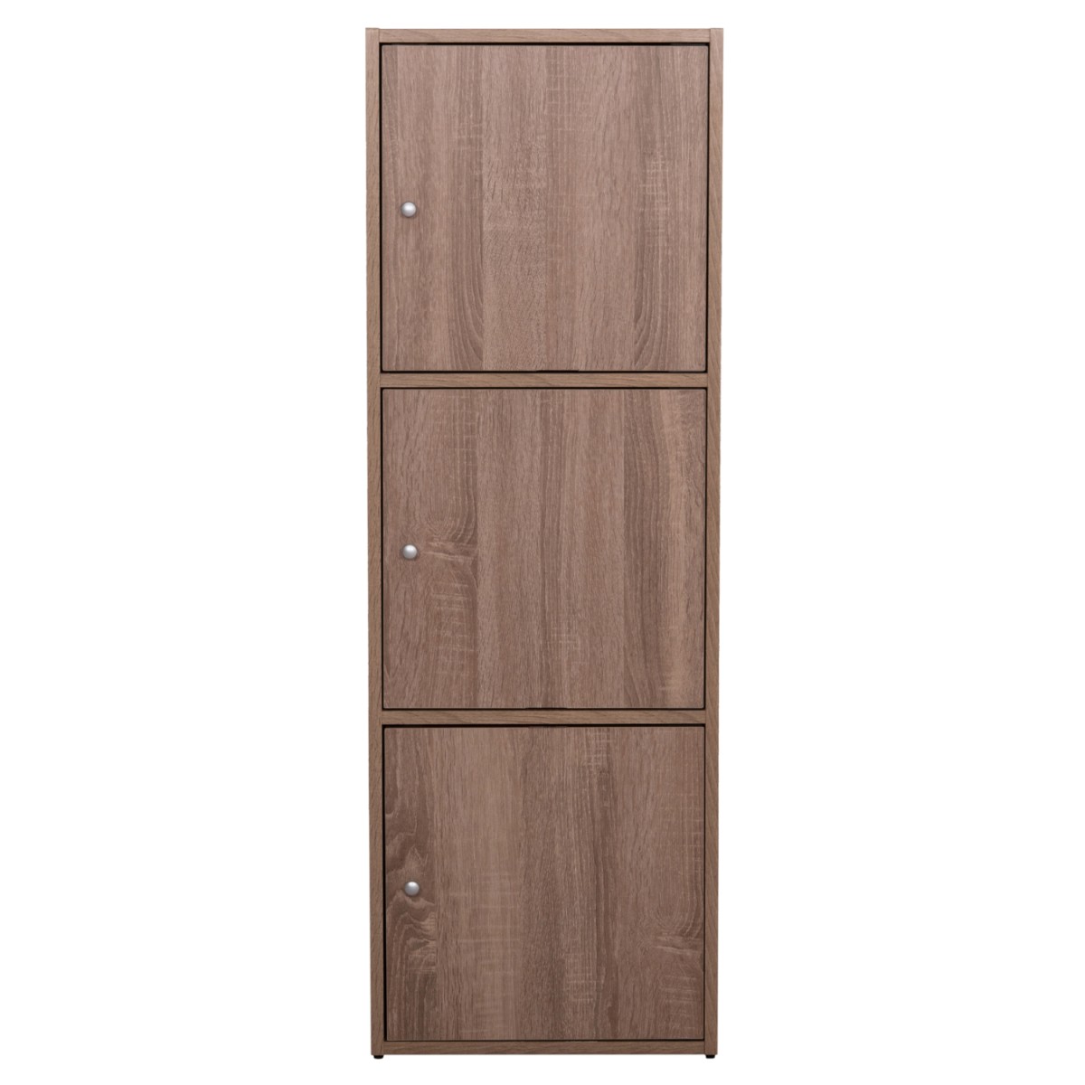 ΝΤΟΥΛΑΠΙ ΜΕ 3 ΑΠΟΘ. ΧΩΡΟΥΣ SORIANO HM9939.11 SONAMA OAK ΜΕΛΑΜΙΝΗ 40x39x119Υεκ.