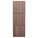 ΝΤΟΥΛΑΠΙ ΜΕ 3 ΑΠΟΘ. ΧΩΡΟΥΣ SORIANO HM9939.11 SONAMA OAK ΜΕΛΑΜΙΝΗ 40x39x119Υεκ.