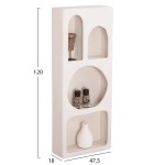 ΡΑΦΙΕΡΑ ΤΟΙΧΟΥ ΣΕΙΡΑ SANTORINI HM18069 MDF ΣΕ ΥΠΟΛΕΥΚΟ ΧΡΩΜΑ 47,5x18x120Υεκ. ΡΑΦΙΕΡΑ ΤΟΙΧΟΥ ΣΕΙΡΑ SANTORINI HM18069 MDF ΣΕ ΥΠΟΛΕΥΚΟ ΧΡΩΜΑ 47,5x18x120Υεκ.