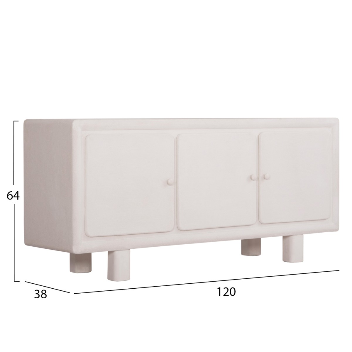 ΜΠΟΥΦΕΣ ΣΕΙΡΑ SANTORINI HM18068 MDF ΣΕ ΥΠΟΛΕΥΚΟ ΧΡΩΜΑ-3 ΠΟΡΤΕΣ 140x38x64Υεκ. ΜΠΟΥΦΕΣ ΣΕΙΡΑ SANTORINI HM18068 MDF ΣΕ ΥΠΟΛΕΥΚΟ ΧΡΩΜΑ-3 ΠΟΡΤΕΣ 140x38x64Υεκ.