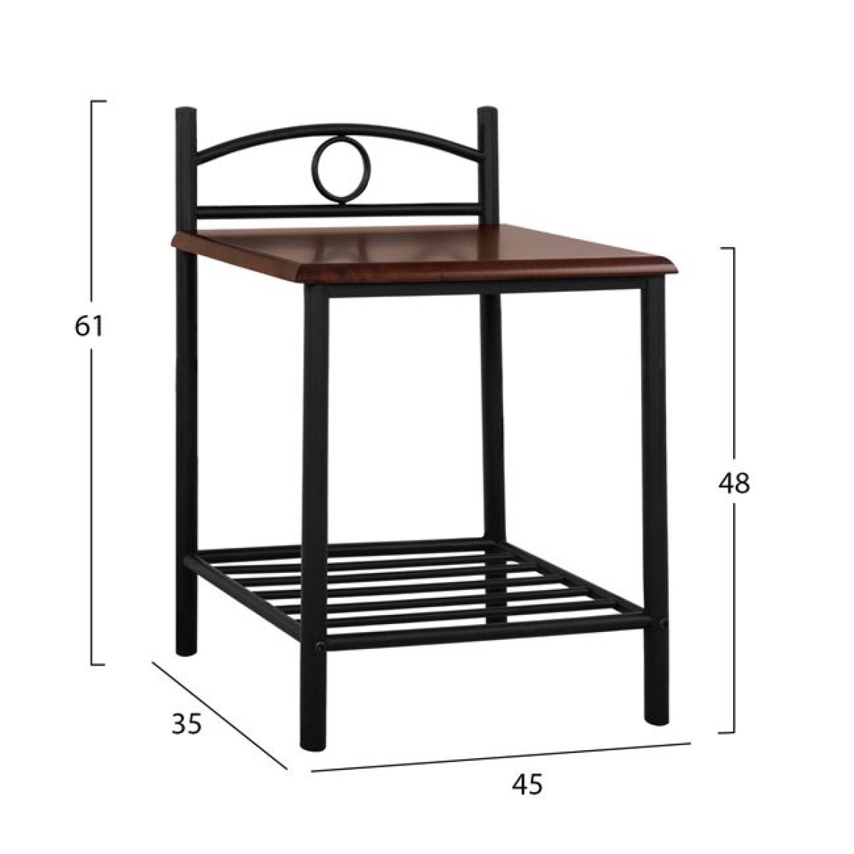 ΚΟΜΟΔΙΝΟ REVEN HM387 ΑΠΟ ΜΕΤΑΛΛΟ ΚΑΙ ΞΥΛΟ 45x35x48-61 εκ. ΚΟΜΟΔΙΝΟ REVEN HM387 ΑΠΟ ΜΕΤΑΛΛΟ ΚΑΙ ΞΥΛΟ 45x35x48-61 εκ.