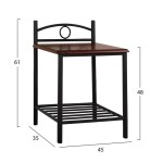 ΚΟΜΟΔΙΝΟ REVEN HM387 ΑΠΟ ΜΕΤΑΛΛΟ ΚΑΙ ΞΥΛΟ 45x35x48-61 εκ. ΚΟΜΟΔΙΝΟ REVEN HM387 ΑΠΟ ΜΕΤΑΛΛΟ ΚΑΙ ΞΥΛΟ 45x35x48-61 εκ.