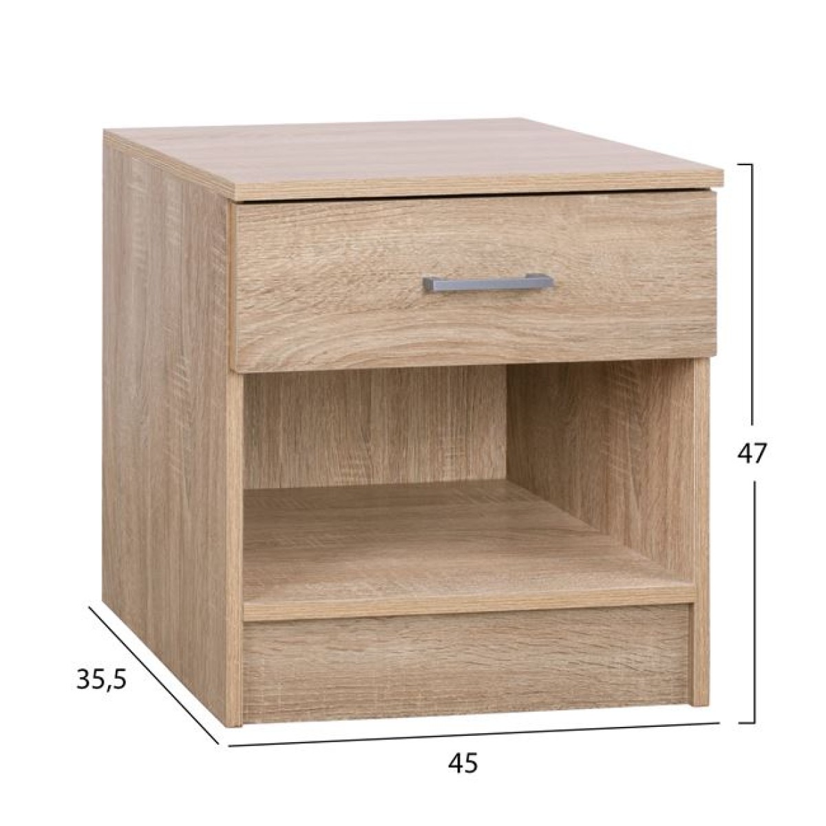 ΚΟΜΟΔΙΝΟ ΜΕ 1 ΣΥΡΤΑΡΙ LANEY SONAMA 45x35,5x47Υ εκ. HM2345.01 ΚΟΜΟΔΙΝΟ ΜΕ 1 ΣΥΡΤΑΡΙ LANEY SONAMA 45x35,5x47Υ εκ. HM2345.01