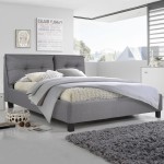ΚΡΕΒΑΤΙ BILLIE 160x200 εκ. ΜΕ ΥΦΑΣΜΑ ΓΚΡΙ HM551.05 ΚΡΕΒΑΤΙ BILLIE 160x200 εκ. ΜΕ ΥΦΑΣΜΑ ΓΚΡΙ HM551.05