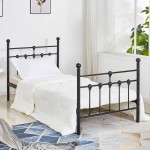 ΚΡΕΒΑΤΙ ΜΕΤΑΛΛΙΚΟ JACINDA 90x190 εκ. ΜΑΥΡΟ ΧΡΩΜΑ HM574.01 ΚΡΕΒΑΤΙ ΜΕΤΑΛΛΙΚΟ JACINDA 90x190 εκ. ΜΑΥΡΟ ΧΡΩΜΑ HM574.01