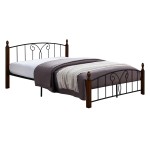 ΚΡΕΒΑΤΙ ΔΙΠΛΟ SUZIE HM585 ΓΙΑ ΣΤΡΩΜΑ 150x200 εκ. ΜΕΤΑΛΛΟ ΞΥΛΟ ΚΡΕΒΑΤΙ ΔΙΠΛΟ SUZIE HM585 ΓΙΑ ΣΤΡΩΜΑ 150x200 εκ. ΜΕΤΑΛΛΟ ΞΥΛΟ
