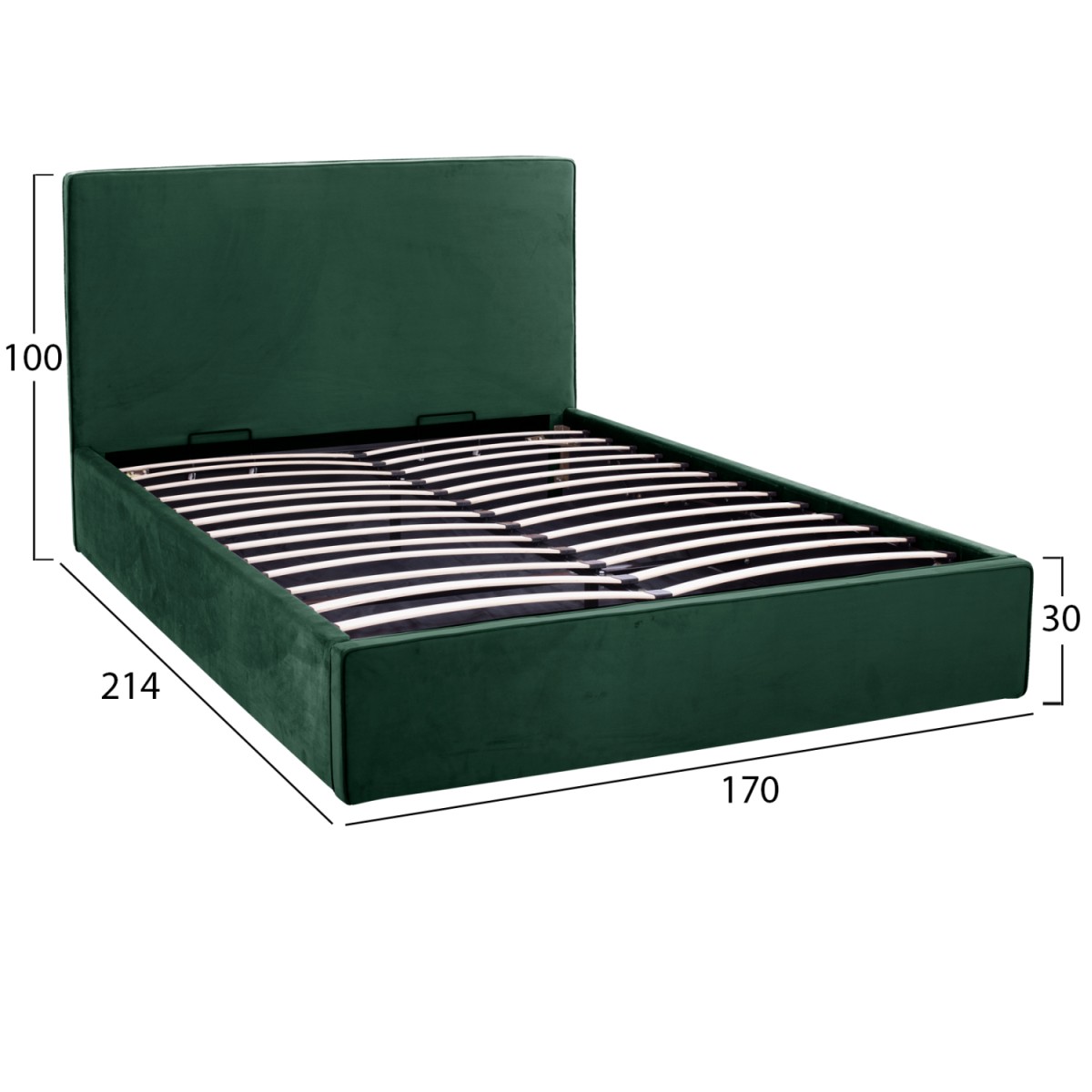 ΚΡΕΒΑΤΙ ALLIE HM584.13 160Χ200 ΜΕ ΑΠΟΘΗΚΕΥΤΙΚΟ ΧΩΡΟ ΚΥΠΑΡΙΣΣΙ ΚΡΕΒΑΤΙ ALLIE HM584.13 160Χ200 ΜΕ ΑΠΟΘΗΚΕΥΤΙΚΟ ΧΩΡΟ ΚΥΠΑΡΙΣΣΙ