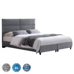 ΚΡΕΒΑΤΙ MILO ΑΠΟ ΓΚΡΙ ΒΕΛΟΥΔΟ HM628.10 ΓΙΑ ΣΤΡΩΜΑ 180x200 εκ. ΚΡΕΒΑΤΙ MILO ΑΠΟ ΓΚΡΙ ΒΕΛΟΥΔΟ HM628.10 ΓΙΑ ΣΤΡΩΜΑ 180x200 εκ.