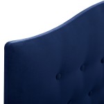 ΚΡΕΒΑΤΙ MALENA ΑΠΟ ΜΠΛΕ ΒΕΛΟΥΔΟ HM638.05 ΓΙΑ ΣΤΡΩΜΑ 150x200 εκ. ΚΡΕΒΑΤΙ MALENA ΑΠΟ ΜΠΛΕ ΒΕΛΟΥΔΟ HM638.05 ΓΙΑ ΣΤΡΩΜΑ 150x200 εκ.