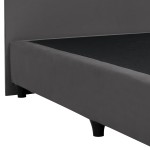 ΚΡΕΒΑΤΙ MALENA ΑΠΟ ΓΚΡΙ ΒΕΛΟΥΔΟ HM647.10 ΓΙΑ ΣΤΡΩΜΑ 120x200 εκ. ΚΡΕΒΑΤΙ MALENA ΑΠΟ ΓΚΡΙ ΒΕΛΟΥΔΟ HM647.10 ΓΙΑ ΣΤΡΩΜΑ 120x200 εκ.