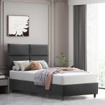 ΚΡΕΒΑΤΙ MILO ΑΠΟ ΓΚΡΙ ΥΦΑΣΜΑ HM646.01 ΓΙΑ ΣΤΡΩΜΑ 120x200 εκ. ΚΡΕΒΑΤΙ MILO ΑΠΟ ΓΚΡΙ ΥΦΑΣΜΑ HM646.01 ΓΙΑ ΣΤΡΩΜΑ 120x200 εκ.