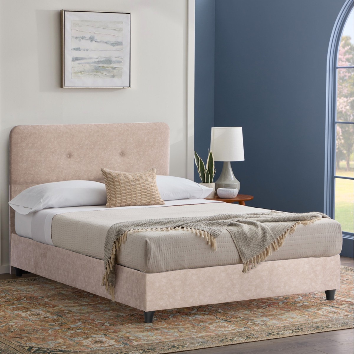 ΚΡΕΒΑΤΙ HM648.22 DOLORES, ΜΠΕΖ ΥΦΑΣΜΑ τ.NUBUCK, 120x200 εκ. ΚΡΕΒΑΤΙ HM648.22 DOLORES, ΜΠΕΖ ΥΦΑΣΜΑ τ.NUBUCK, 120x200 εκ.