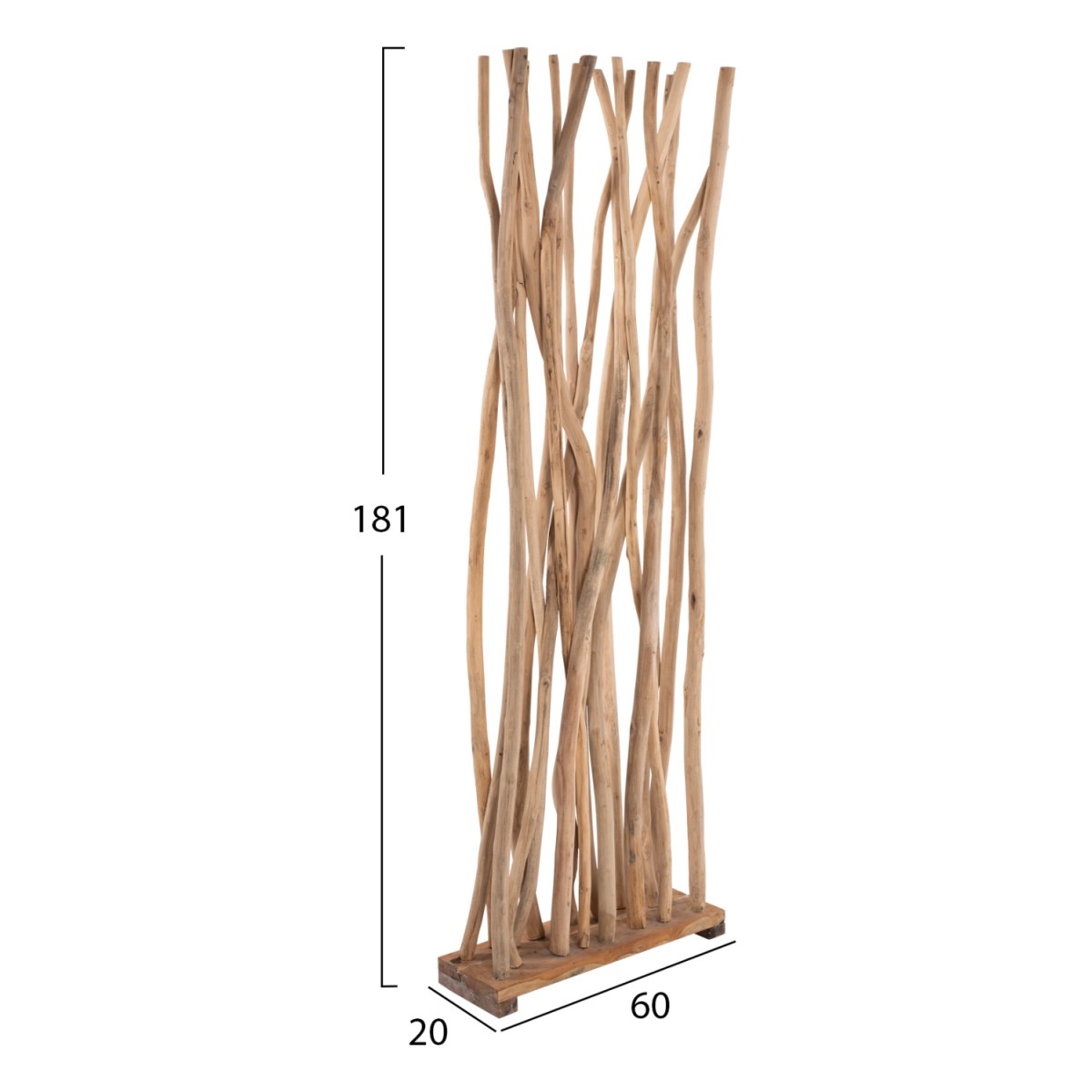 ΠΑΡΑΒΑΝ HM9371 ΑΠΟ ΜΑΣΙΦ ΞΥΛΟ ΤEAK ΦΥΣΙΚΟ 60x20x181 ΕΚ. ΠΑΡΑΒΑΝ HM9371 ΑΠΟ ΜΑΣΙΦ ΞΥΛΟ ΤEAK ΦΥΣΙΚΟ 60x20x181 ΕΚ.