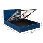 ΚΡΕΒΑΤΙ ALLIE HM584.18 160Χ200 ΜΕ ΑΠΟΘΗΚΕΥΤΙΚΟ ΧΩΡΟ-ΜΠΛΕ ΒΕΛΟΥΔΟ ΚΡΕΒΑΤΙ ALLIE HM584.18 160Χ200 ΜΕ ΑΠΟΘΗΚΕΥΤΙΚΟ ΧΩΡΟ-ΜΠΛΕ ΒΕΛΟΥΔΟ