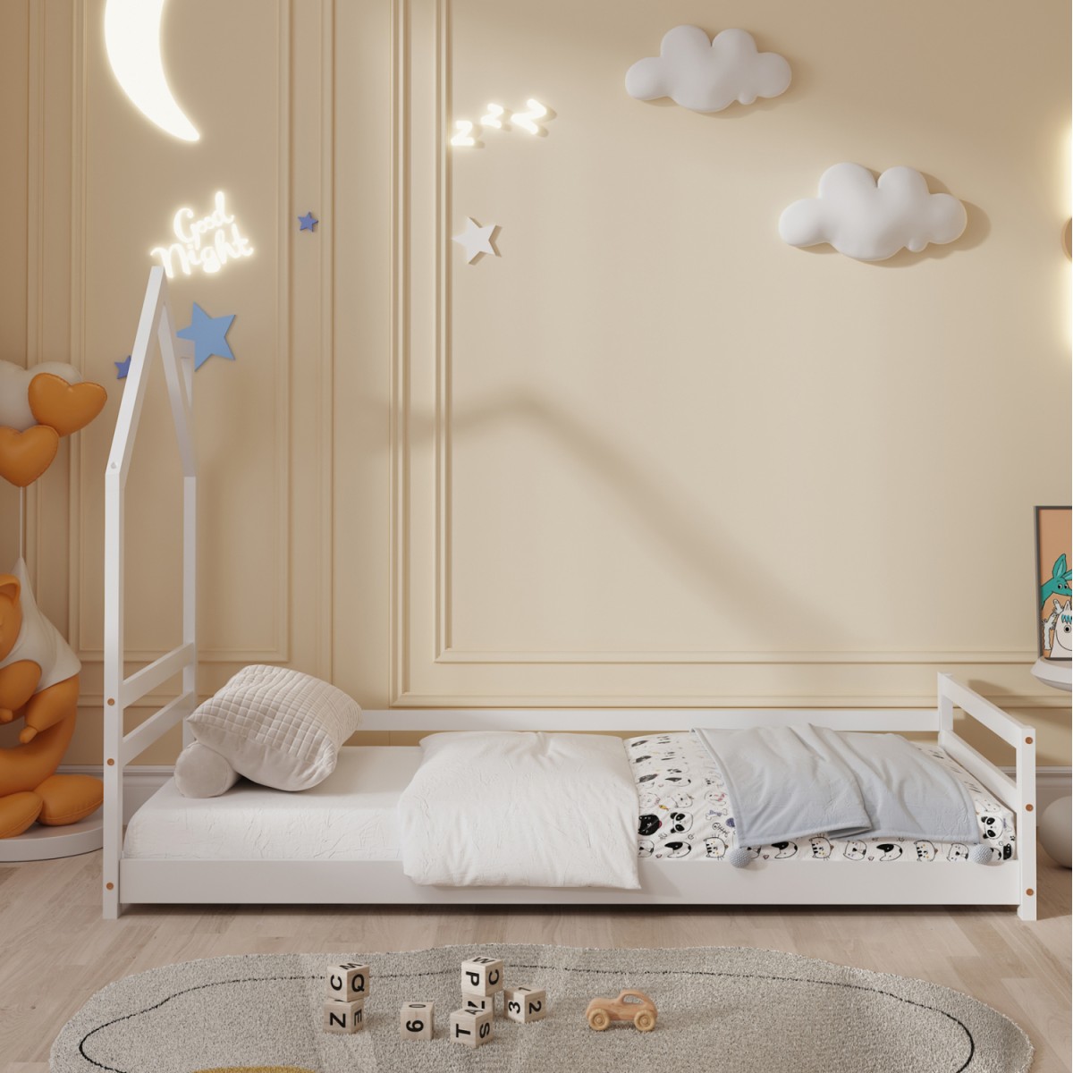 ΚΡΕΒΑΤΙ ΠΑΙΔΙΚΟ HOUSER HM676.03 τ.MONTESSORI ΞΥΛΟ ΠΕΥΚΟ ΛΕΥΚΟ- 190x90εκ ΚΡΕΒΑΤΙ ΠΑΙΔΙΚΟ HOUSER HM676.03 τ.MONTESSORI ΞΥΛΟ ΠΕΥΚΟ ΛΕΥΚΟ- 190x90εκ