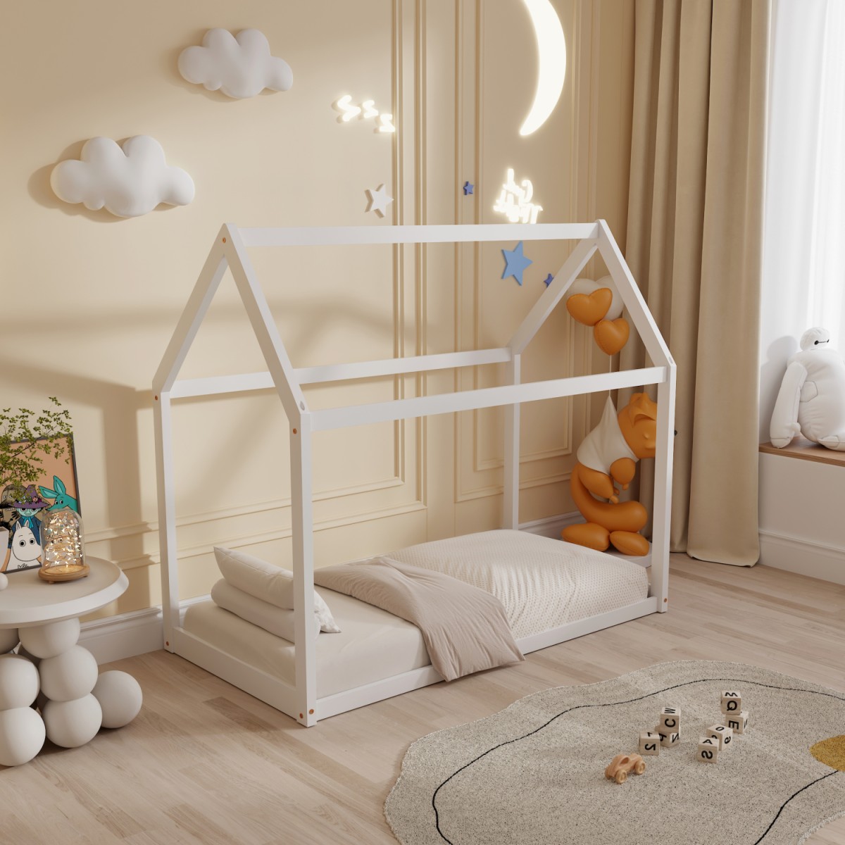 ΚΡΕΒΑΤΙ ΠΑΙΔΙΚΟ PEPE HM677.03 τ.MONTESSORI ΞΥΛΟ ΠΕΥΚΟ ΛΕΥΚΟ- 190x90εκ ΚΡΕΒΑΤΙ ΠΑΙΔΙΚΟ PEPE HM677.03 τ.MONTESSORI ΞΥΛΟ ΠΕΥΚΟ ΛΕΥΚΟ- 190x90εκ