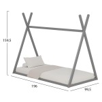 ΚΡΕΒΑΤΙ ΠΑΙΔΙΚΟ MUNK HM681.05 τ.MONTESSORI ΜΑΣΙΦ ΞΥΛΟ ΠΕΥΚΟΥ ΓΚΡΙ- 190x90εκ ΚΡΕΒΑΤΙ ΠΑΙΔΙΚΟ MUNK HM681.05 τ.MONTESSORI ΜΑΣΙΦ ΞΥΛΟ ΠΕΥΚΟΥ ΓΚΡΙ- 190x90εκ