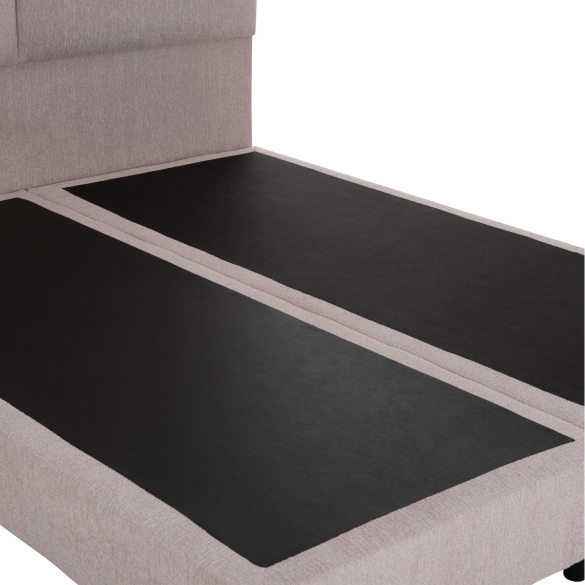 ΚΡΕΒΑΤΙ MILO HM616.32 ΜΠΕΖ ΥΦΑΣΜΑ ΓΙΑ ΣΤΡΩΜΑ 160x200εκ