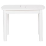 ΤΡΑΠΕΖΑΚΙ ΠΑΙΔΙΚΟ ΜΕ ΑΠΟΘ.ΧΩΡΟΥΣ RICKI HM18339.03 MDF & ΣΥΜΗΔΑ ΣΕ ΛΕΥΚΟ 65x65x47Υεκ
