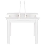 ΤΡΑΠΕΖΑΚΙ ΠΑΙΔΙΚΟ ΜΕ ΑΠΟΘ.ΧΩΡΟΥΣ RICKI HM18339.03 MDF & ΣΥΜΗΔΑ ΣΕ ΛΕΥΚΟ 65x65x47Υεκ